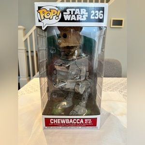 Chewbacca with AT-ST Funko